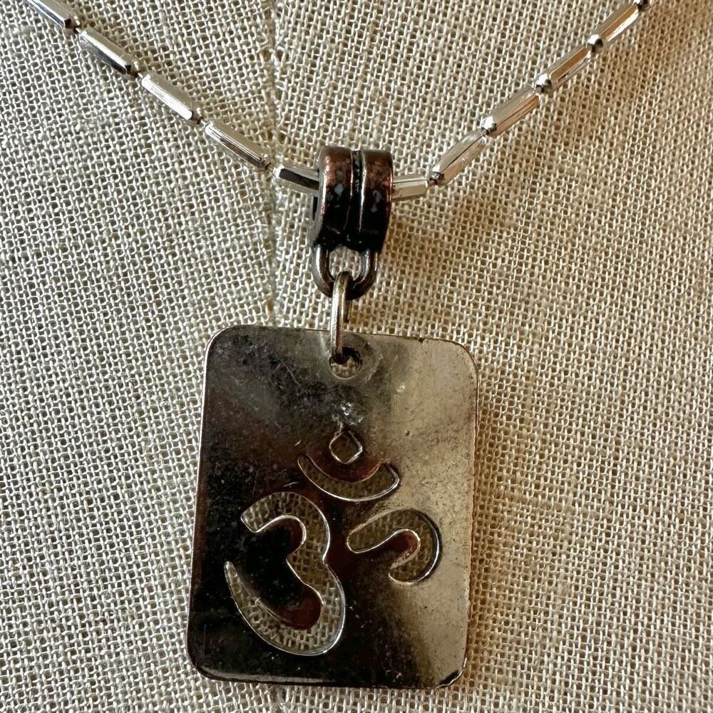 WGB Om pendant necklace